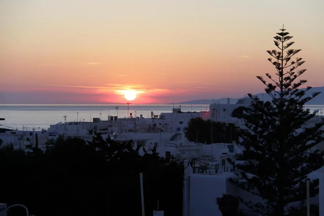 Mykonos TownGlitterati Cornerアパートメント ギリシャ